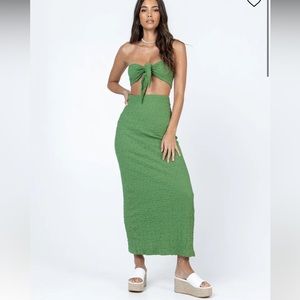 matilda maxi set green princess polly